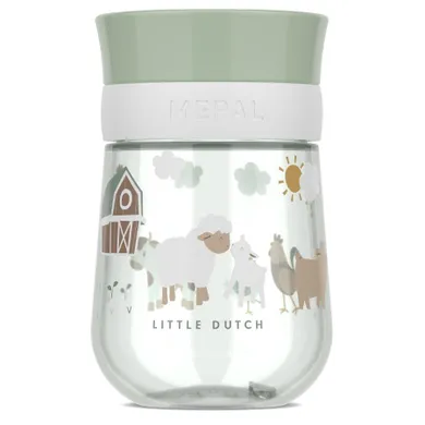 Mepal, Mio, Little Farm, kubek treningowy do nauki picia, 9m+, 300 ml