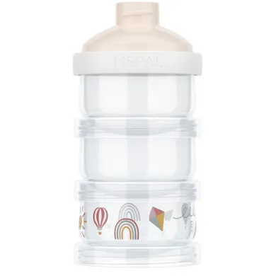 Mepal, Mio, Sunshine&Rainbow, pojemnik na mleko w proszku, 3-częściowy
