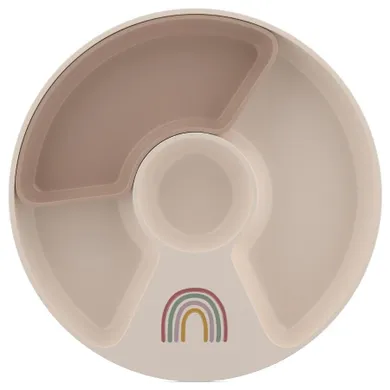 Mepal, Mio, Sunshine&Rainbow, talerzyk dziecięcy, dzielony