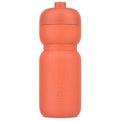Mepal, Squeeze Active, bidon sportowy, Peach Orange, 600 ml