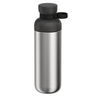Mepal, Vita, butelka na wodę, stalowa, Nordic Black, 700 ml