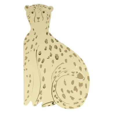 Meri Meri, szkicownik z naklejkami, gepard