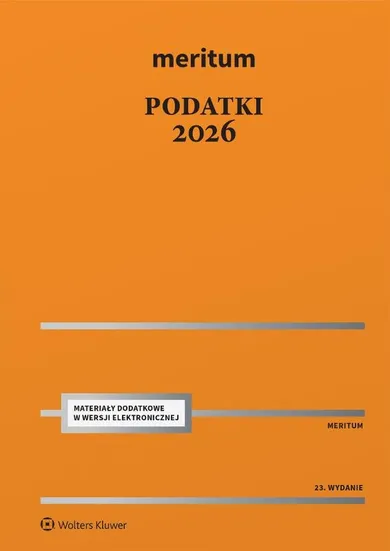 Meritum. Podatki 2026