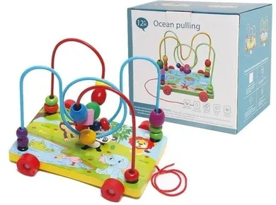 Merkpol, drewniana przeplatanka, zwierzęta oceanu