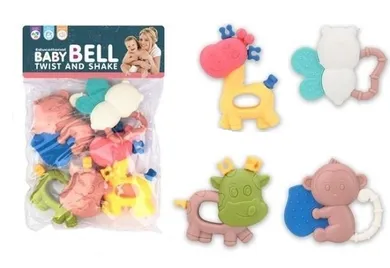 Merkpol, grzechotki, 4 szt.