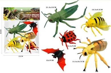 Merkpol, insekty, zestaw figurek