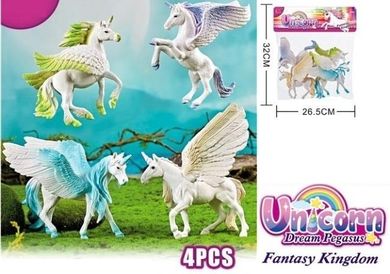 Merkpol, jednorżce pegazy, zestaw figurek