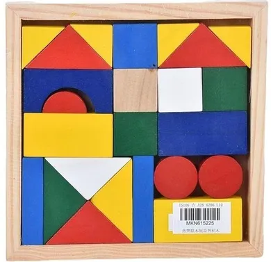 Merkpol, klocki drewniane