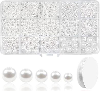 Merkpol, koraliki do robienia biżuterii, perełki