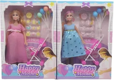 Merkpol, lalka w ciąży, 1 szt.