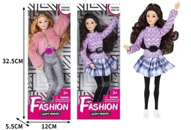 Merkpol, lalka w sweterku, 32,5 cm, 1 szt.