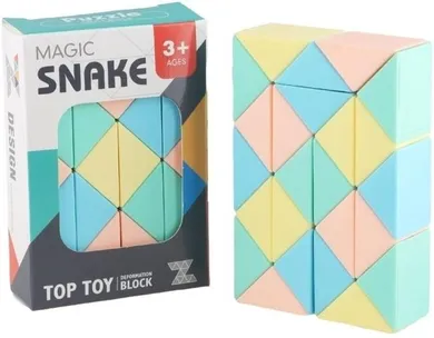 Merkpol, magiczny wąż, układanka, 24 elementy