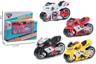 Merkpol, motocykl metalowy, pojazd z napędem, 1 szt.