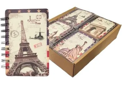 Merkpol, notes A6, Miasta, 1 szt.