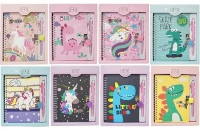 Merkpol, pamiętnik z kłódką, 1 szt.