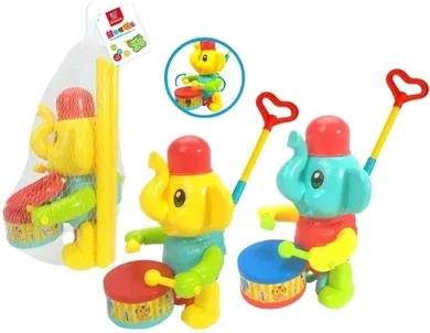 Merkpol, pchacz, słonik z bębenkiem i pałeczką, 1 szt.