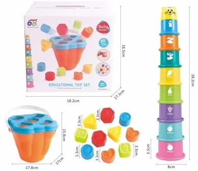 Merkpol, piramidka edukacyjna z sorterem