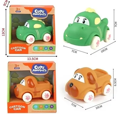 Merkpol, pojazd, autko winylowe z napędem frykcyjnym, 1 szt.