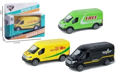 Merkpol, pojazd metalowy, z napędem, 1:38, 1 szt.