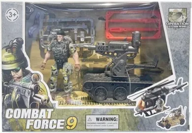 Merkpol, pojazd wojskowy z figurką i akcesoriami