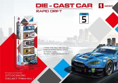 Merkpol, pojazdy metalowe, 5 szt.