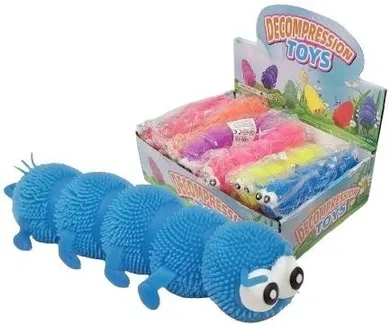 Merkpol, świecący gniotek, gąsienica, 1 szt.