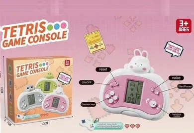 Merkpol, tetris, gra elektroniczna, królik