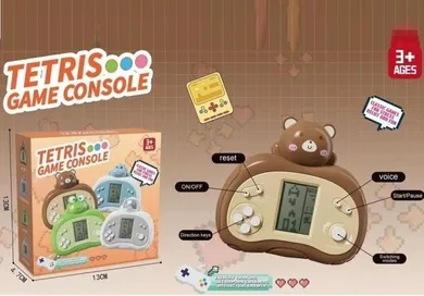 Merkpol, tetris, gra elektroniczna, miś