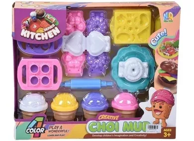 Merkpol, zestaw ciastoliny, kuchnia