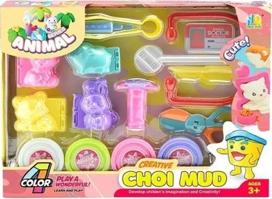 Merkpol, zestaw ciastoliny, zwierzęta