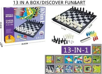 Merkpol, zestaw gier familijnych 13w1