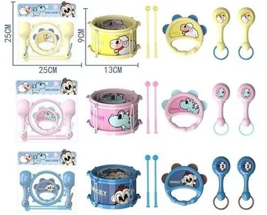 Merkpol, zestaw instrumentów muzycznych, 4 szt.