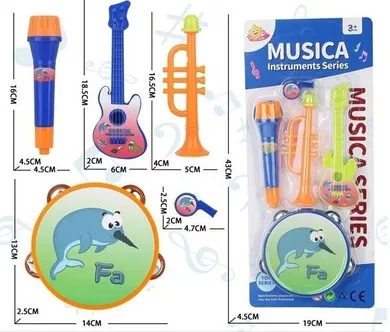 Merkpol, zestaw instrumentów muzycznych