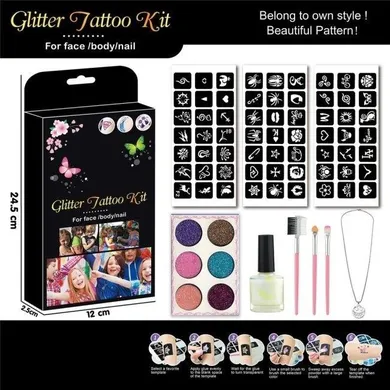 Merkpol, zestaw kosmetyków z tatuażami