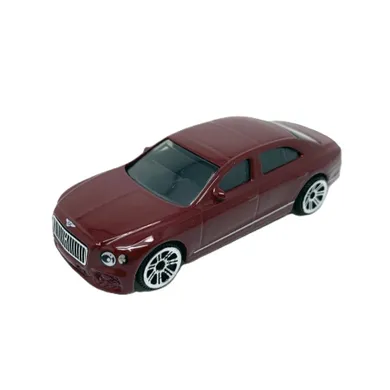 Metal Speed Zone, Bentley Flying Spur Hybrid, pojazd, model metalowy, bordowy, 1:70
