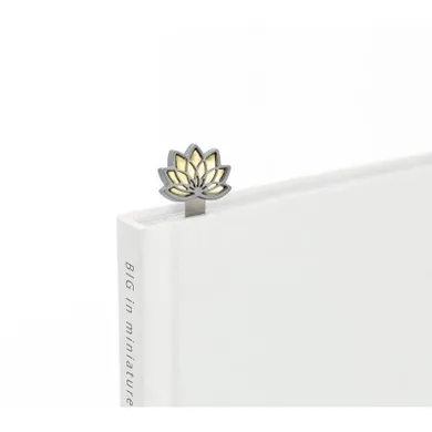 Metalmorphose, zakładka do książki, kwiat lotosu