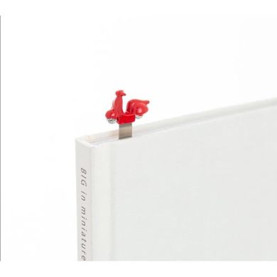 Metalmorphose, zakładka do książki, skuter