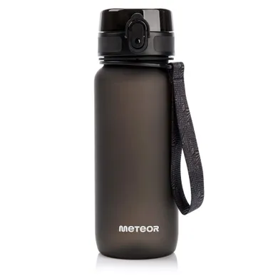 Meteor, bidon sportowy, czarny, 650 ml