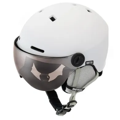 Meteor, Falven, kask narciarski, biały, rozmiar 58-61 cm