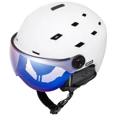 Meteor, Glide, kask narciarski, biały, rozmiar 55-58 cm