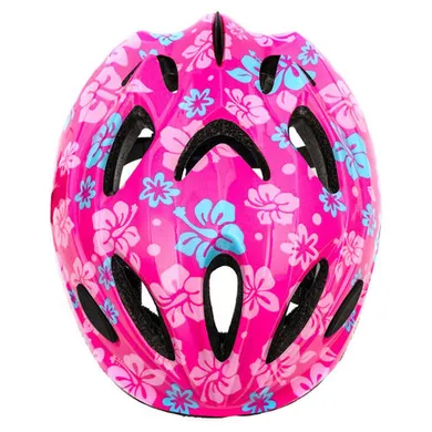 Meteor, HB 6-5, kask rowerowy, różowy, rozmiar M 52-56 cm
