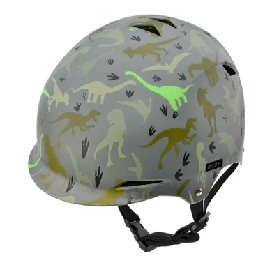 Meteor, kask rowerowy, M 52-56 cm, Dinosaurs