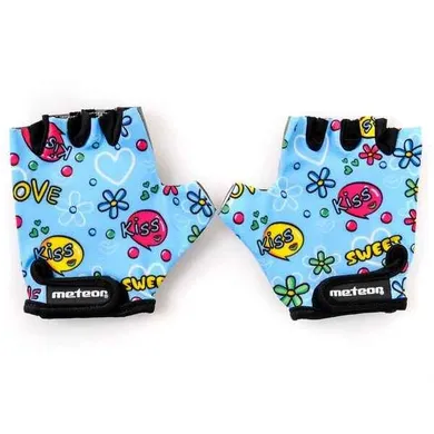 Meteor, Kids, rękawiczki rowerowe, rozmiar XS, Kiss Love