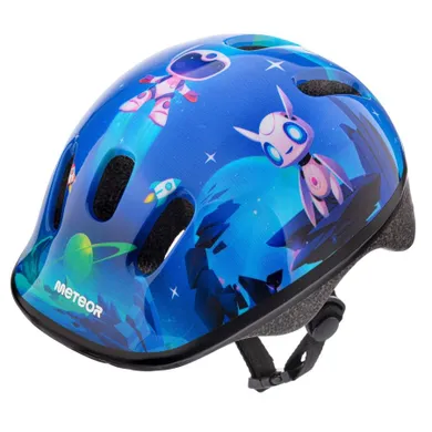 Meteor, KS06, kask ochronny, alien, rozmiar 44-48 cm