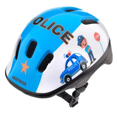 Meteor, KS06, kask ochronny, police, rozmiar 48-52 cm