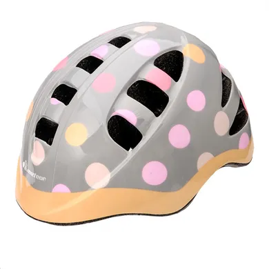 Meteor, MA-2 Dots, kask rowerowy, rozmiar M, 52-55 cm