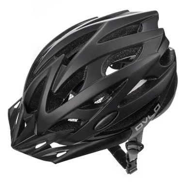 Meteor, Ovlo, kask rowerowy, czarny, rozmiar S, 52-56 cm