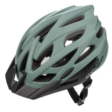 Meteor, Ovlo, kask rowerowy, rozmiar L, 58-61 cm, zielony