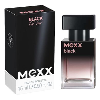 Mexx, Black For Her, woda toaletowa, spray, 15 ml