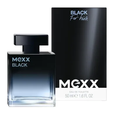 Mexx, Black For Him, woda toaletowa, spray, 50 ml